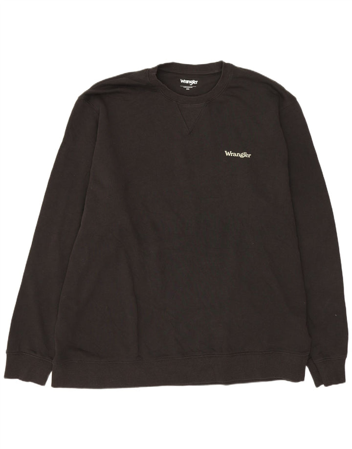 Wrangler muški džemper 2XL crni pamuk
