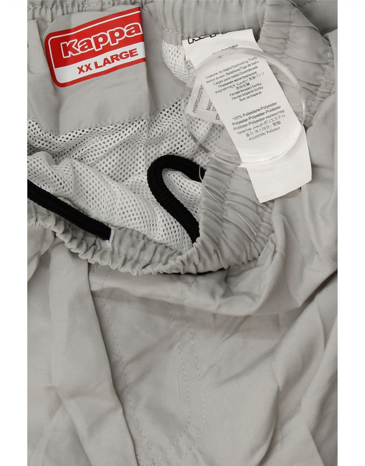 KAPPA Muške sportske kratke hlače 2XL sivi poliester