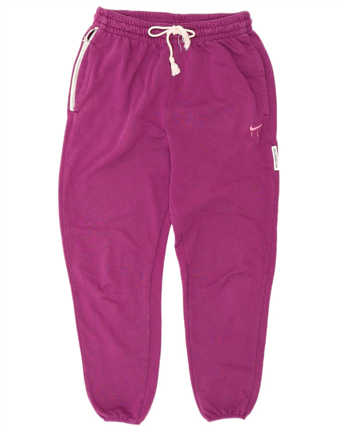Nike Ženske Dri Fit Trenirke Hlače Joggers UK 14 srednje ljubičaste