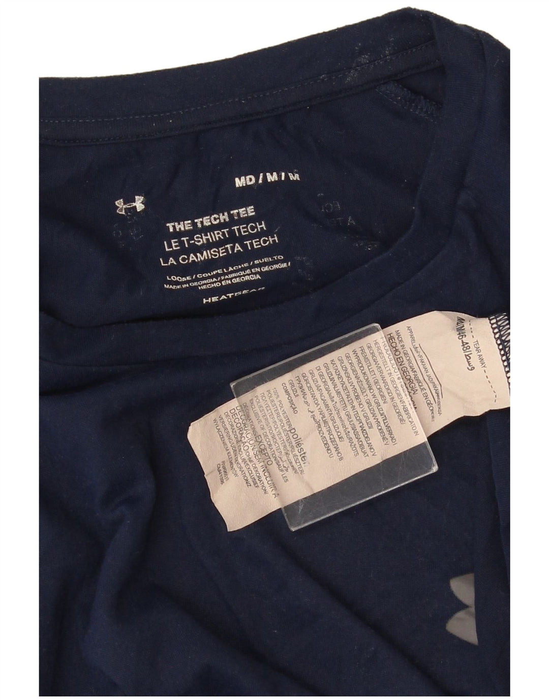 UNDER ARMOUR Muška majica kratkih rukava Srednji tamnoplavi poliester