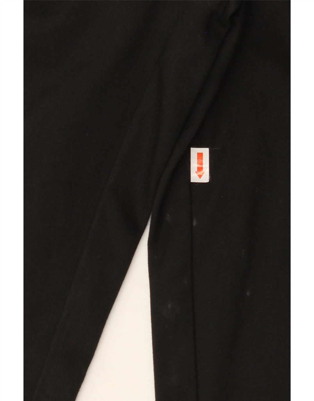 DATCH Mens Straight Chino Trousers W30 L33 Black Cotton Vintage Datch and Second-Hand Datch from Messina Hembry 