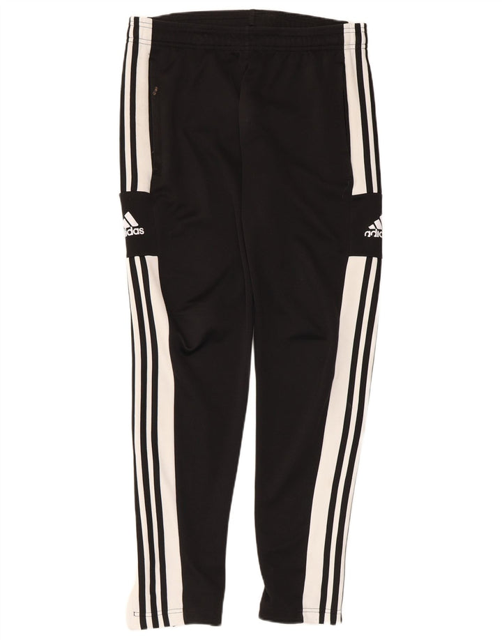 Adidas muške grafičke hlače od srednje crnog poliestera
