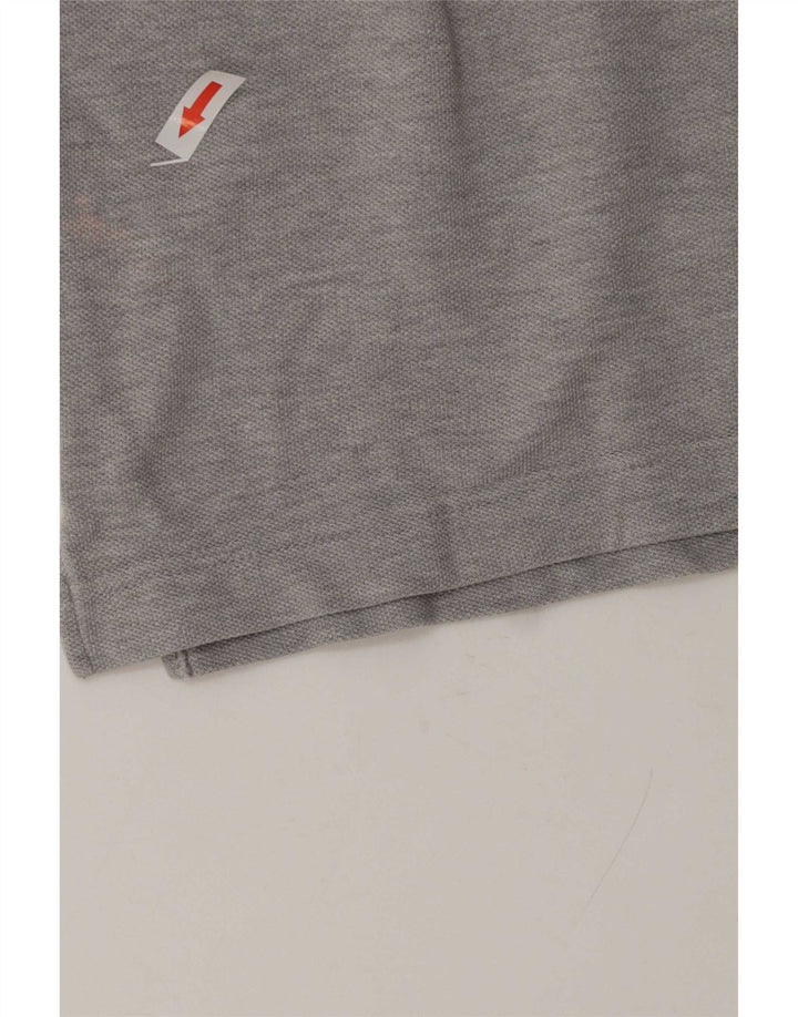 Benetton muška polo majica srednje siva s pjegama