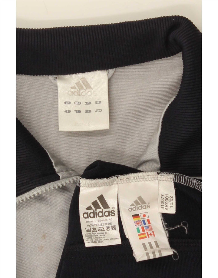 Adidas muška trenirka s grafičkim motivima, gornja jakna srednje sive boje, poliester