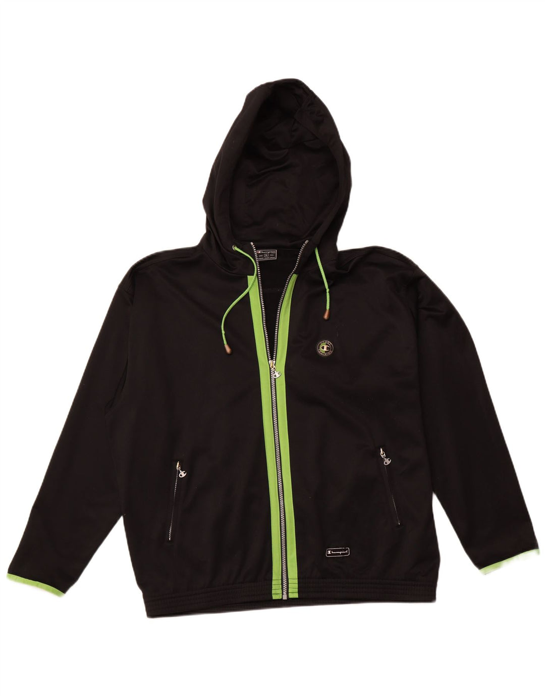 CHAMPION Muška trenirka s kapuljačom Gornja jakna XL crni poliester