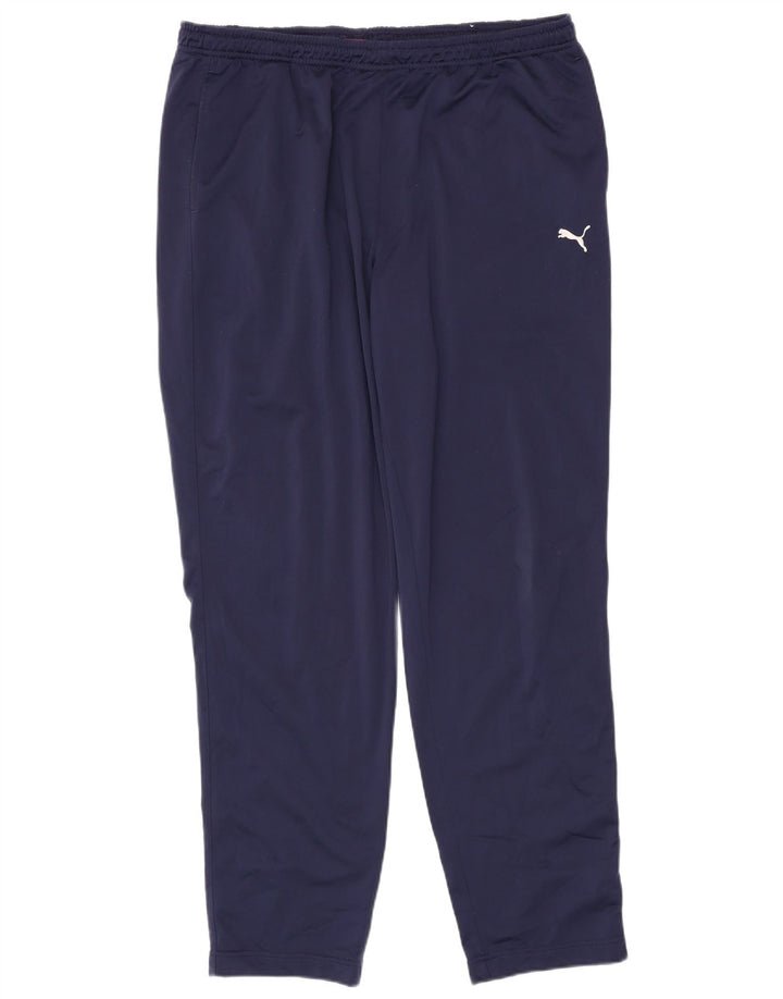 Puma muške hlače za trenirku 2XL tamnoplavi poliester