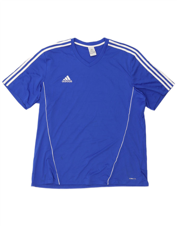 ADIDAS muška majica Climalite Top 2XL plavi poliester