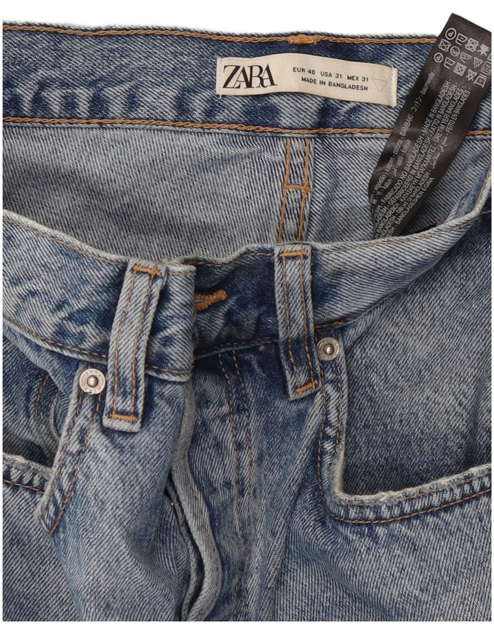 ZARA muške skraćene traperice EU 40 srednje W31 L25 plavi pamuk