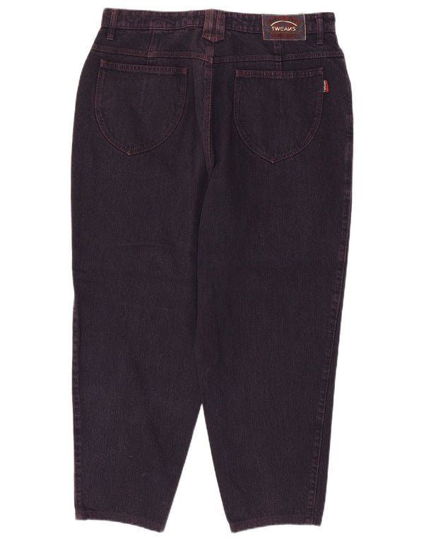 VINTAGE Ženske sužene traperice W34 L27 Ljubičasta