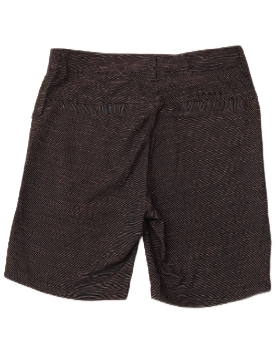 Oakley muške chino kratke hlače standardnog kroja W30 srednje sive sportske pruge