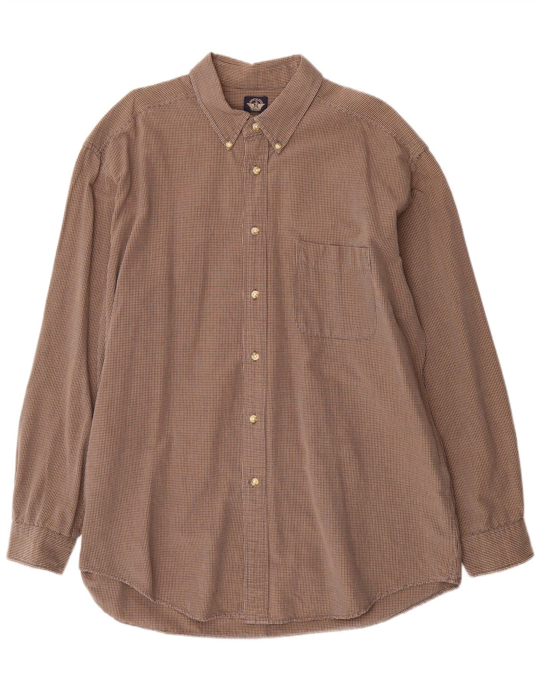 Dockers muška košulja XL smeđi karirani pamuk