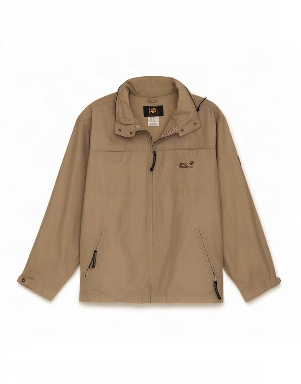 Jack Wolfskin muška bomber jakna regularnog kroja UK 44/46 XL bež poliester