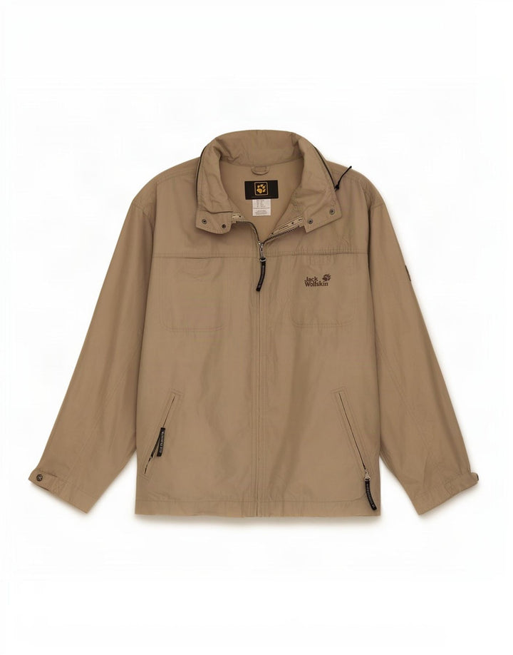 Jack Wolfskin muška bomber jakna regularnog kroja UK 44/46 XL bež poliester