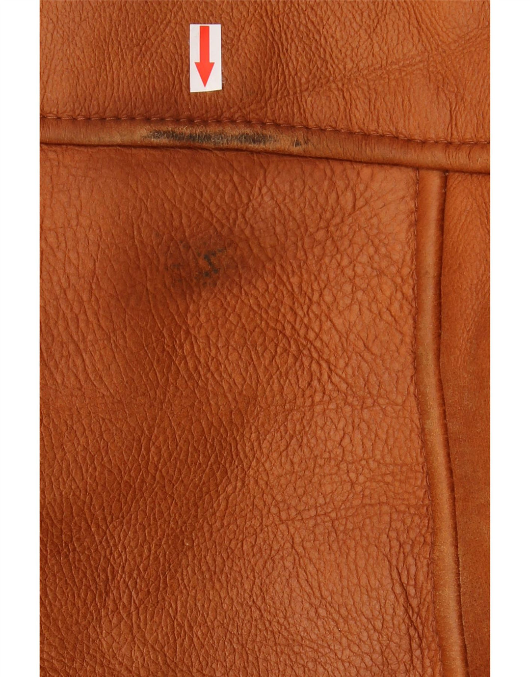 Vintage muška jakna s ovčicama IT 56 3XL Smeđe ovčice