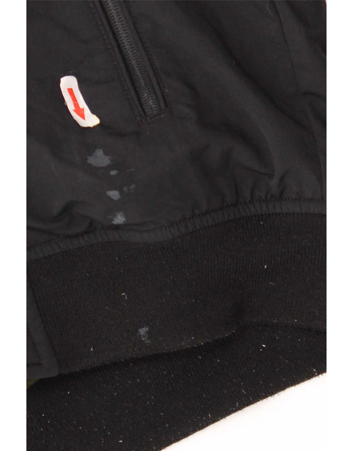 Tommy Hilfiger muška bomber jakna s kapuljačom UK 38 Srednje crni poliamid