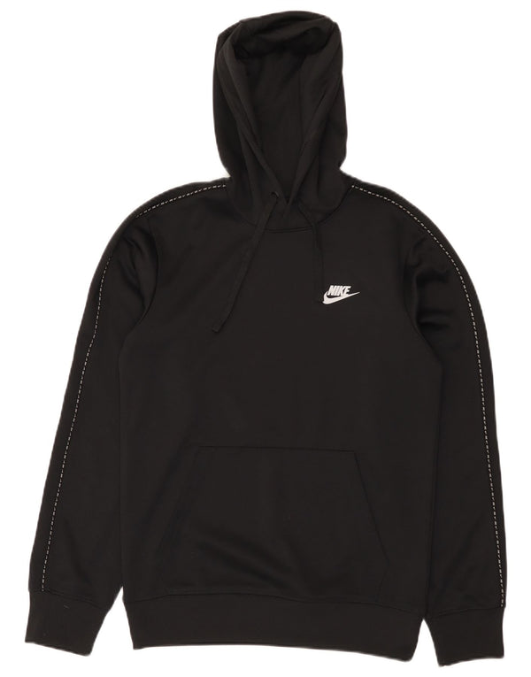 Nike muška majica s kapuljačom XS crni poliester