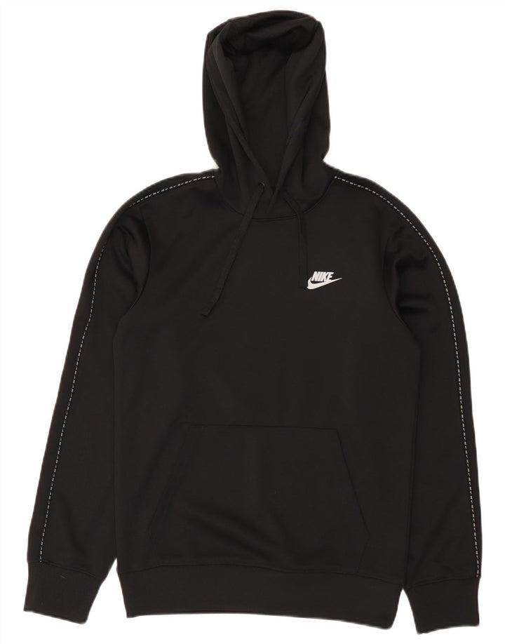 Nike muška majica s kapuljačom XS crni poliester