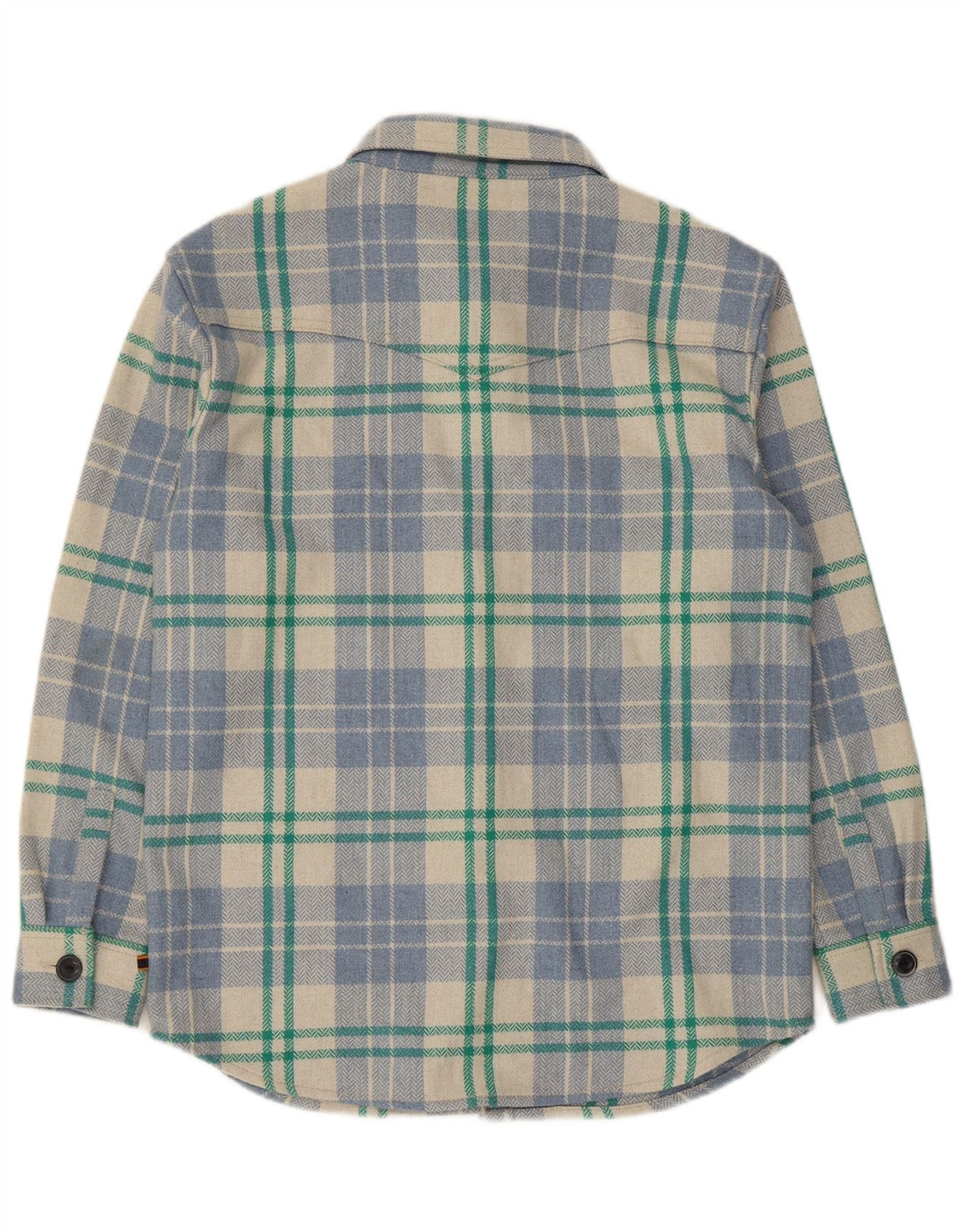 Superdry ženska prekomjerna flanelska košulja UK 10 malih raznobojnih karira