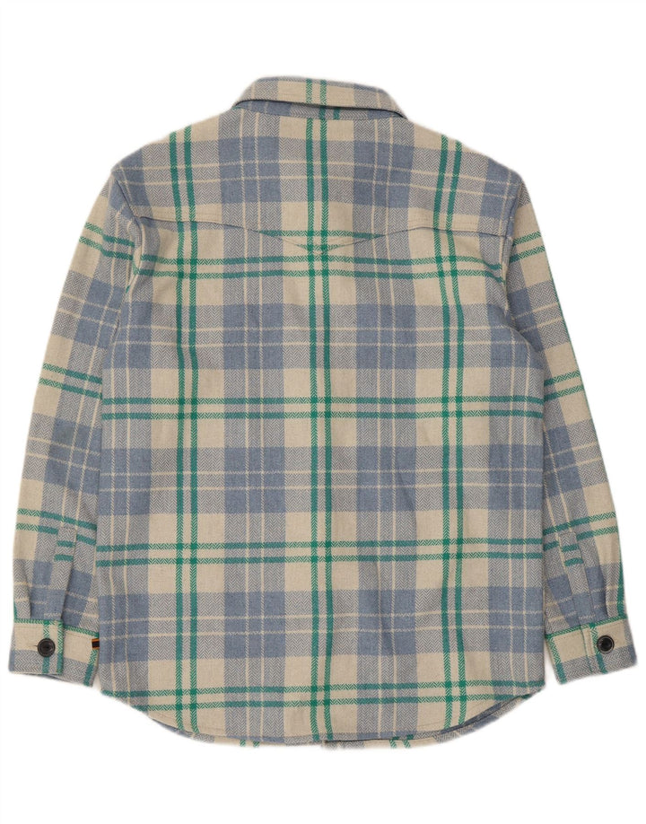 Superdry ženska prekomjerna flanelska košulja UK 10 malih raznobojnih karira
