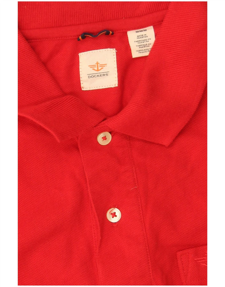 Dockers muška polo majica srednje crvene boje od pamuka