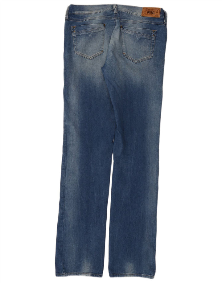 Diesel ženske traperice Ronhoir Regular Bootcut W32 L34 Plavi pamuk