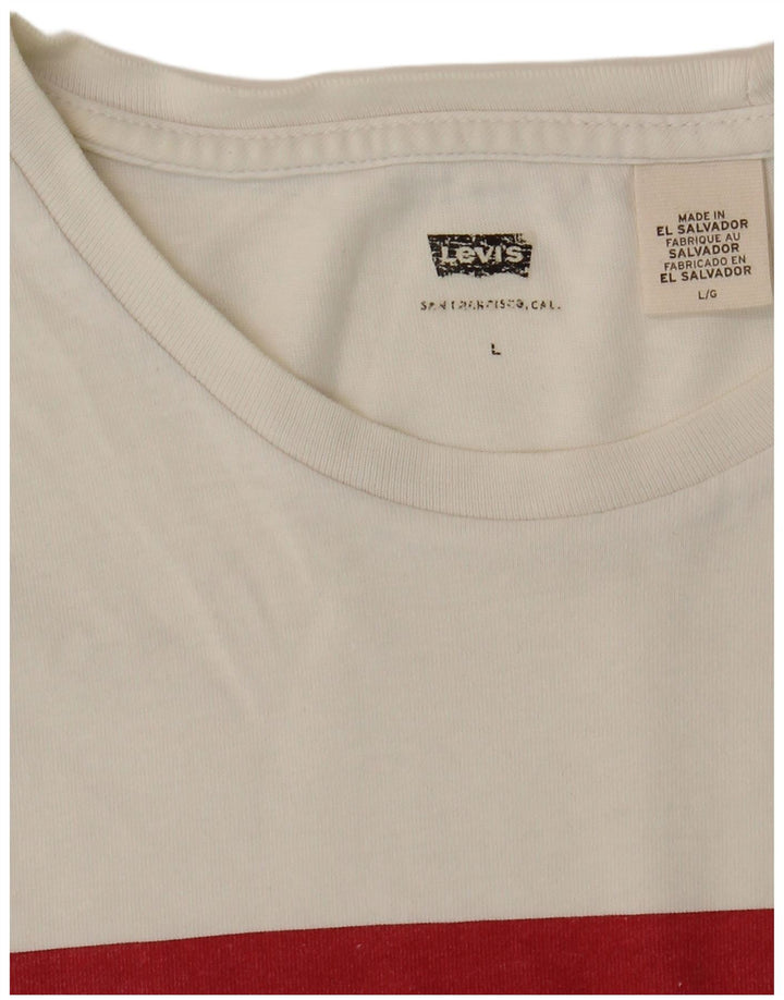 Levi's muška velika bijela majica s grafičkim motivima