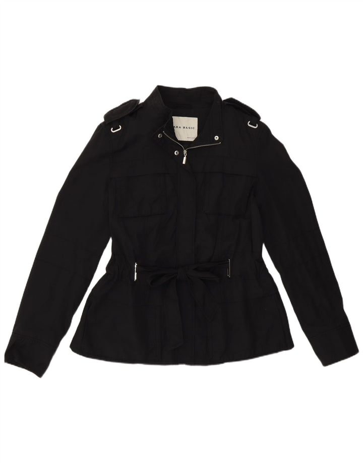 Zara ženska vojna pomoćna jakna UK 16 velika crna
