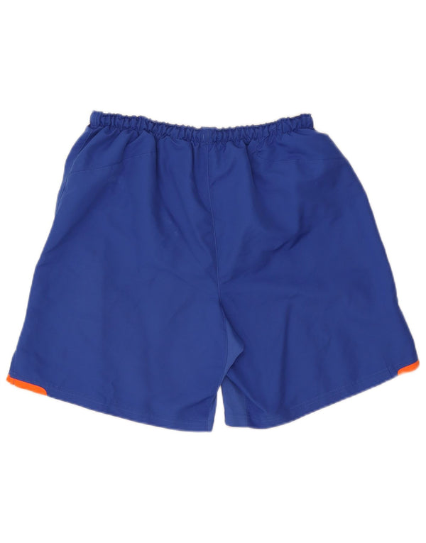Male plave sportske kratke hlače Nike Valencia od poliestera