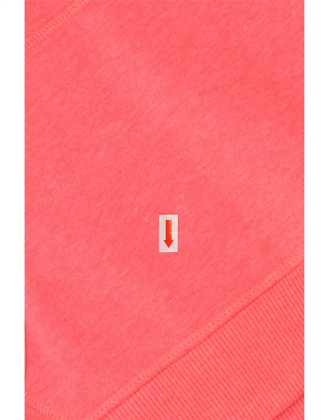 SUPERDRY Ženska majica s kapuljačom s kapuljačom UK 16 Veliki ružičasti pamuk