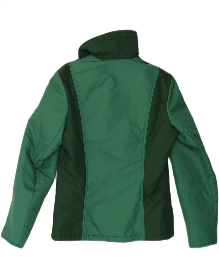VALMELINE Womens Windbreaker Jacket IT 42 Medium Green Colourblock Vintage Valmeline and Second-Hand Valmeline from Messina Hembry 