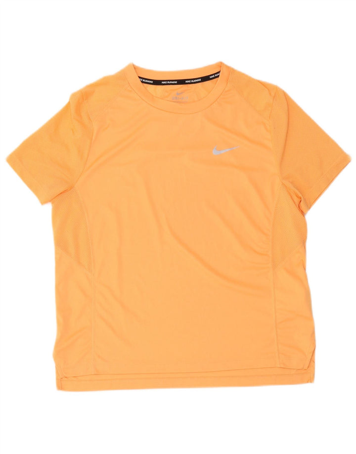 Nike Dri Fit majica kratkih rukava, veliki narančasti poliester