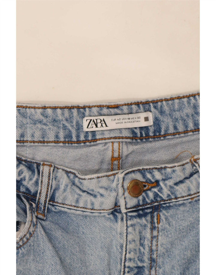 Zara ženske ravne traperice EU 42 Large W32 L27 Plave