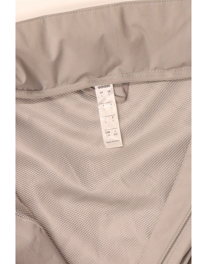 Adidas muška kišna jakna UK 40 veliki sivi poliester