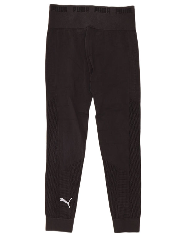 Puma Ženske trenirke s grafikom, Joggers UK 8, male crne