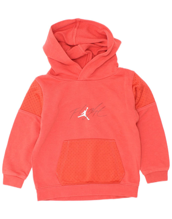 Jordan Baby Boys Graphic Hoodie Džemper 18-24 mjeseca Red Colourblock