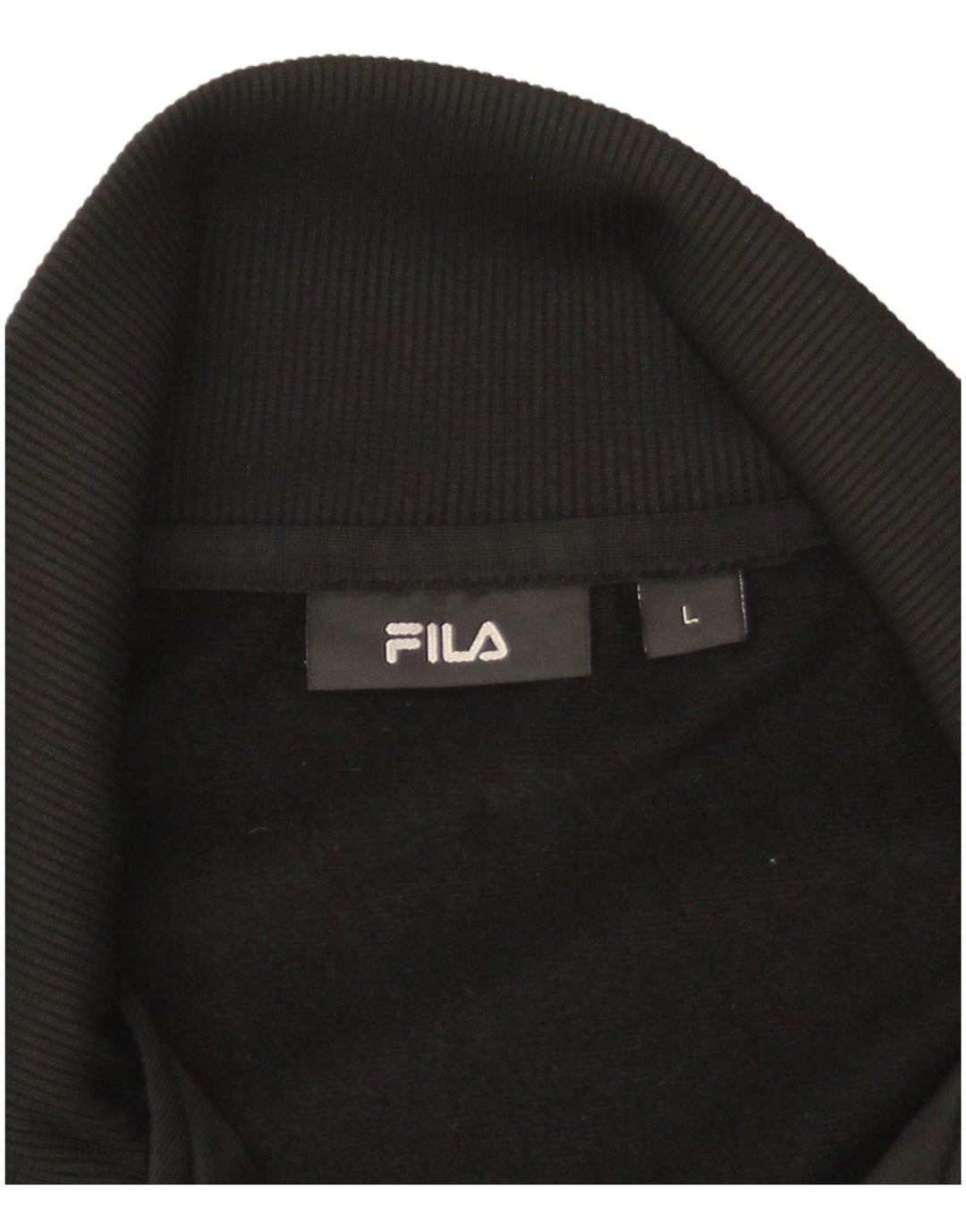 Fila muška gornja jakna trenirke, veliki crni poliester u boji