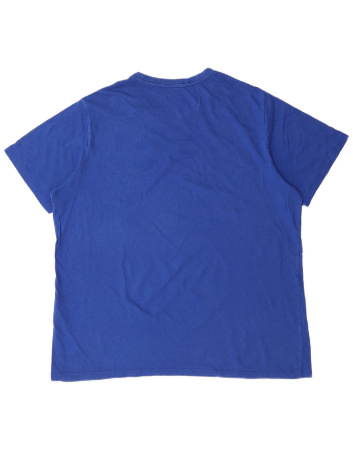 LEVI'S Mens Graphic T-Shirt Top XL Blue Cotton