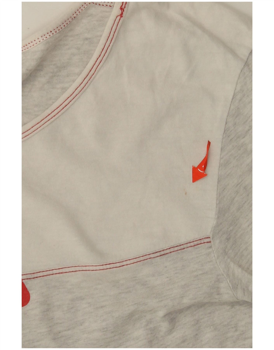 FILA Ženska majica dugih rukava s grafikama UK 12 srednje sive mrlje