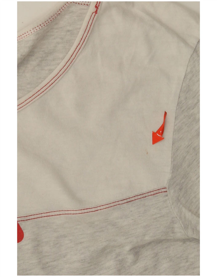 FILA Ženska majica dugih rukava s grafikama UK 12 srednje sive mrlje