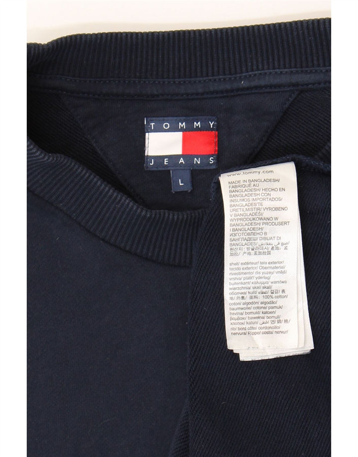 Tommy Hilfiger muški džemperi veliki tamnoplavi pamuk