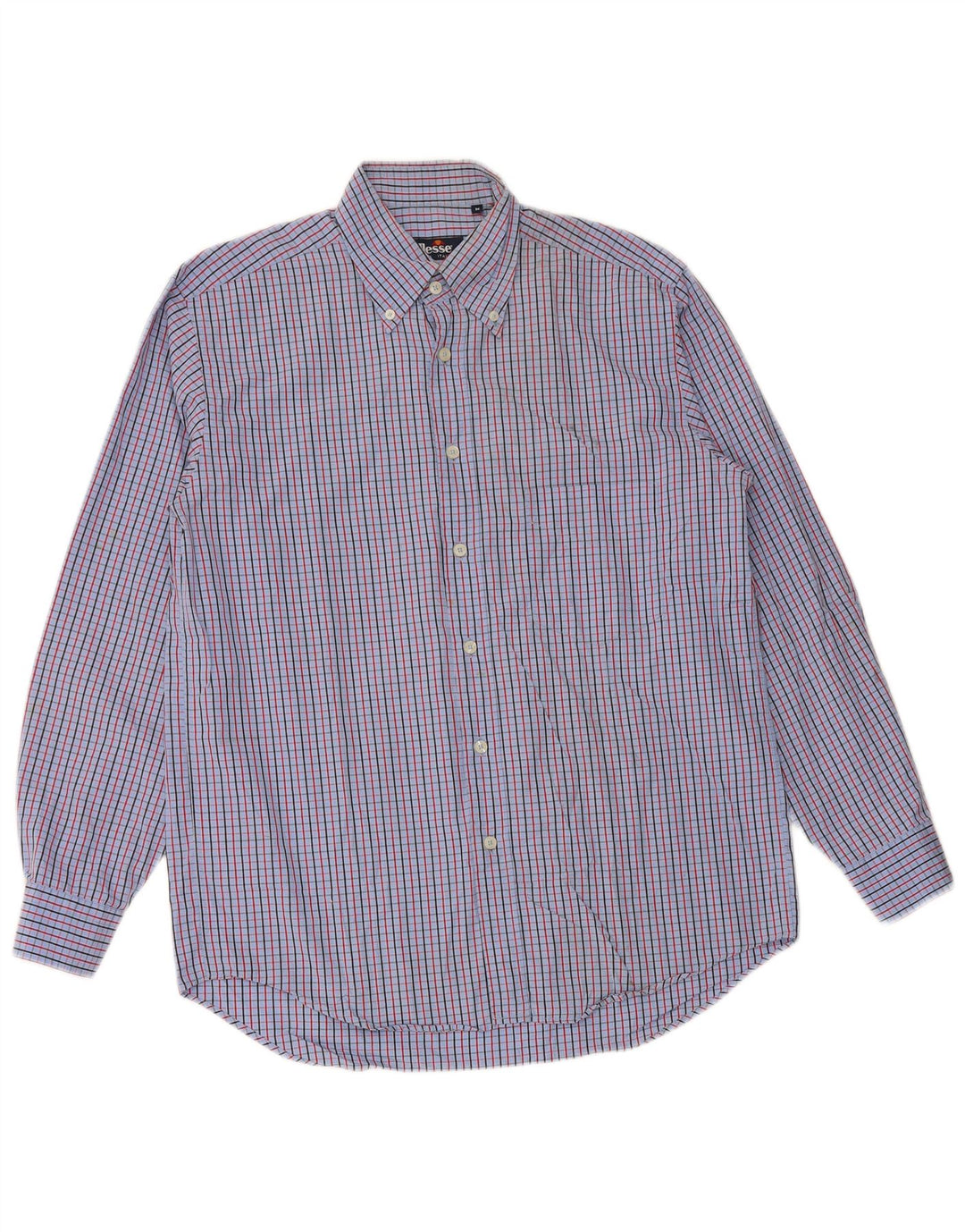 ELLESSE Muška košulja Srednje plavi karirani pamuk