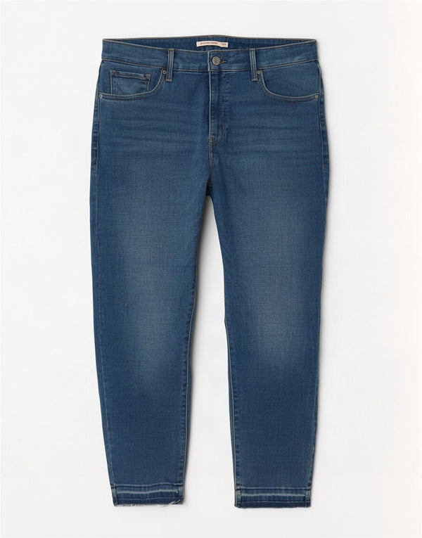 Levi's ženske 311 uske traperice visokog struka US 18 2XL W36 L28 Plava