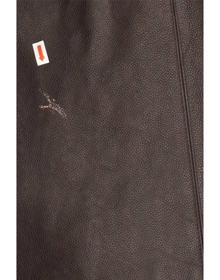 DAINESE muška trkaća jakna s grafičkim motivima, veličina 54, velika crna koža u blokovima boja