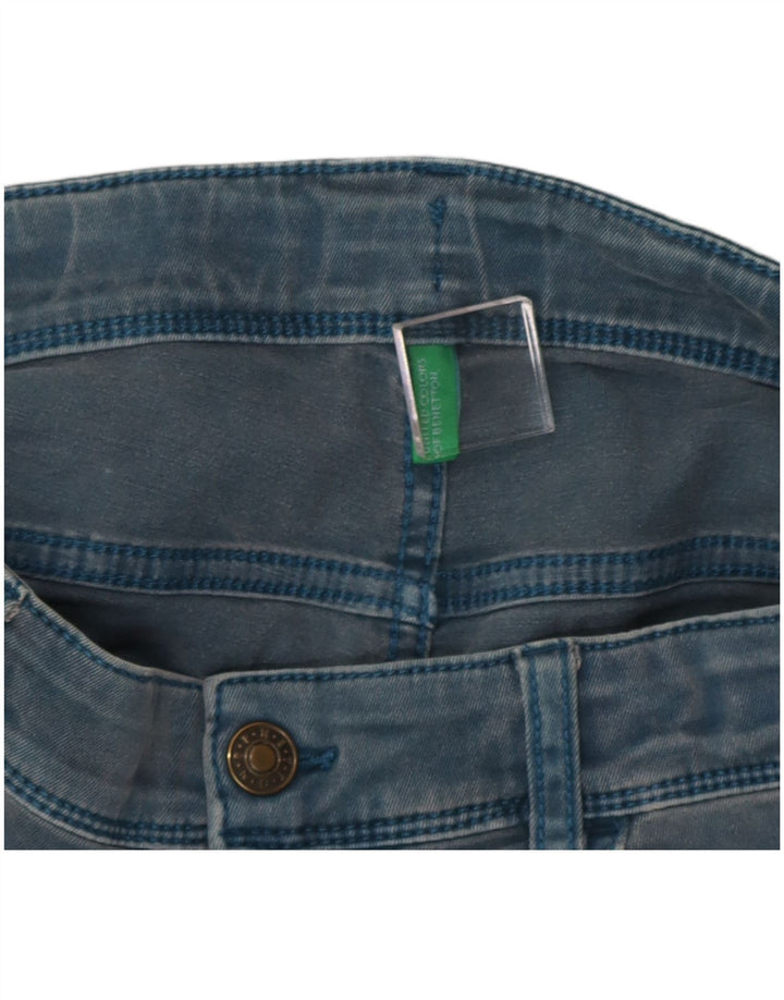 Benetton Boys Slim Jeans 15-16 Years W30 L31 Blue
