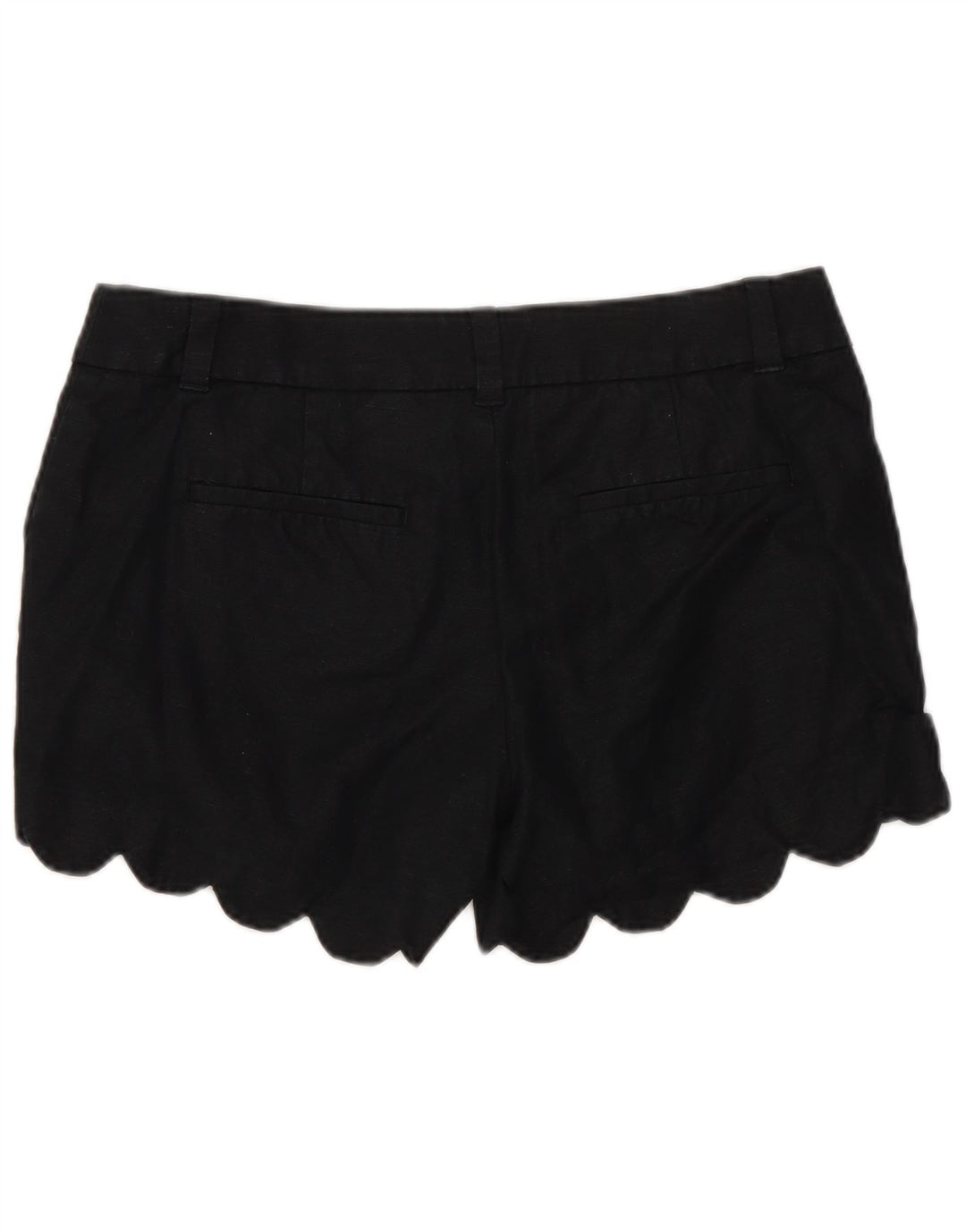 J. Crew Ženske chino kratke hlače US 2 XS W30 Crna lanena