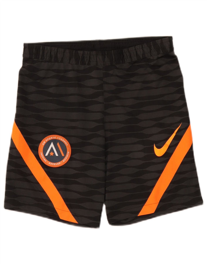 Nike muške Dri Fit uske sportske kratke hlače male crne boje od poliestera