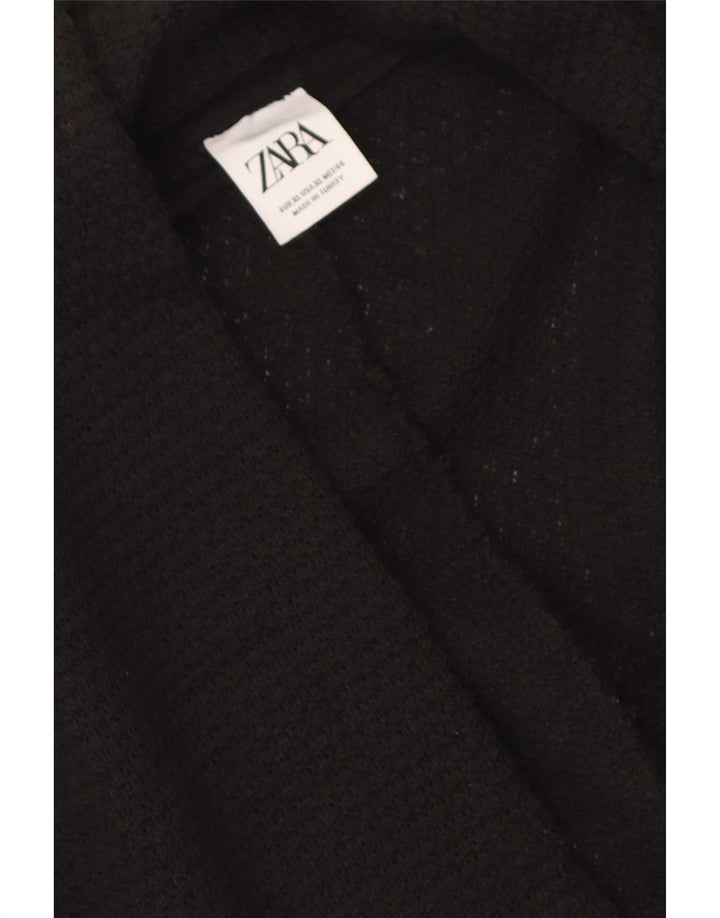 Zara muški dugi otvoreni kardigan pulover XL crni