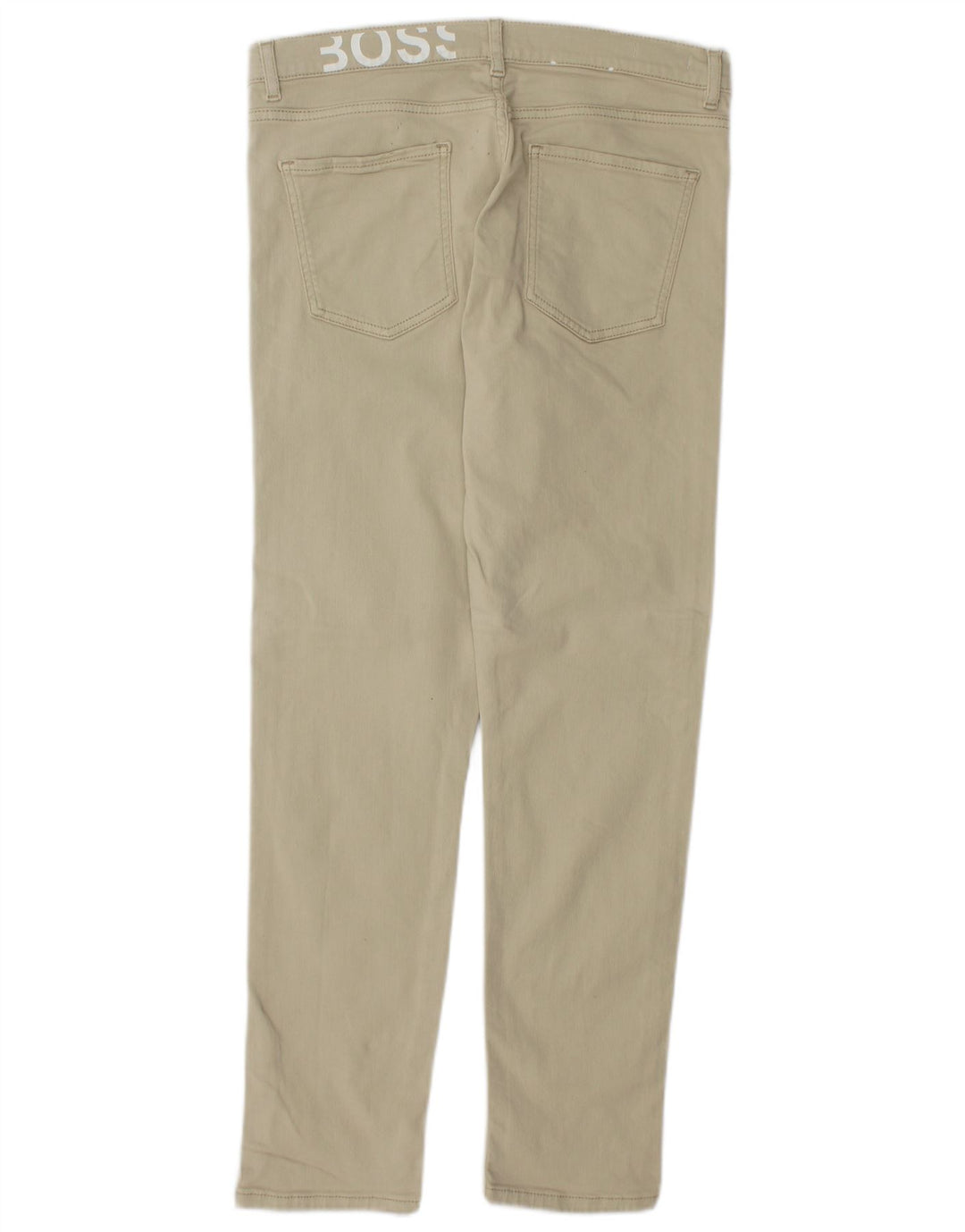 HUGO BOSS Ženske uske traperice visokog struka W29 L28 Zeleni pamuk