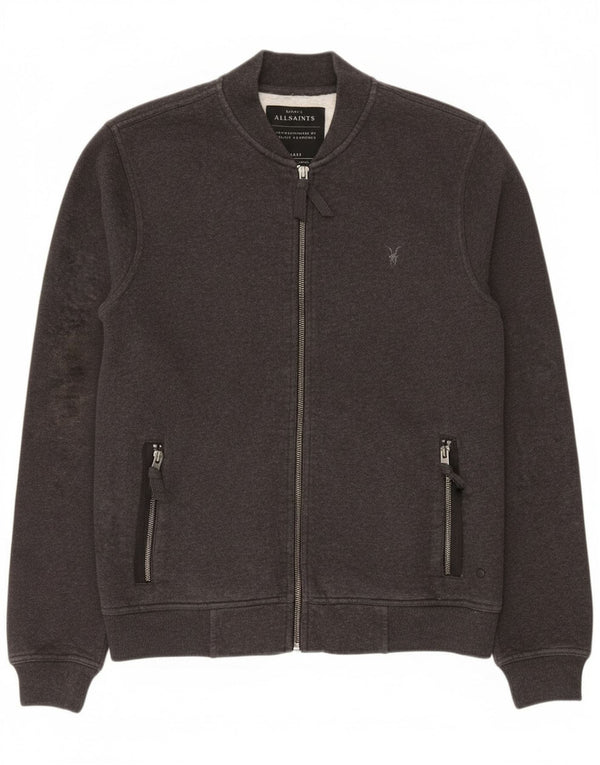 Muška trenirka All Saints, mala siva pamučna jakna