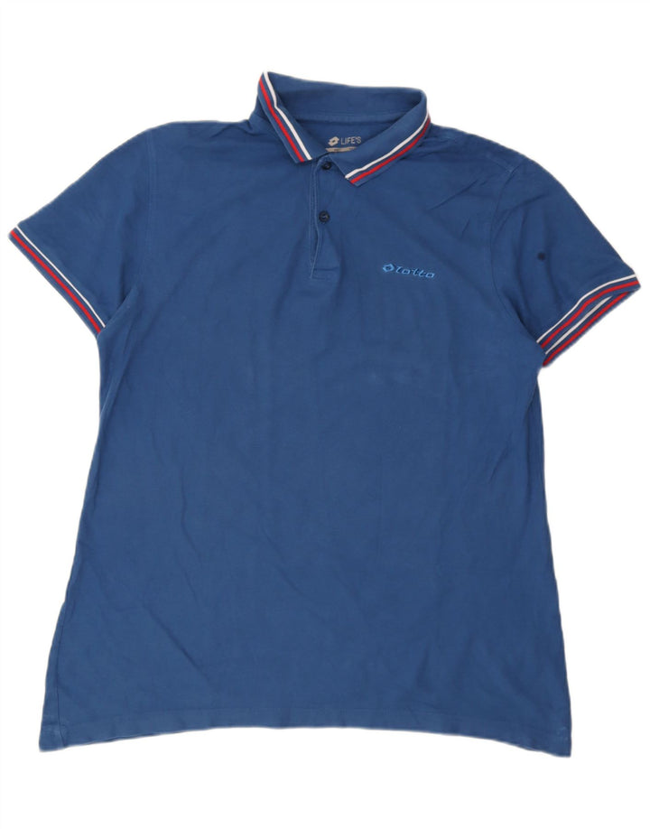 Lotto muška polo majica Large Blue Pamuk